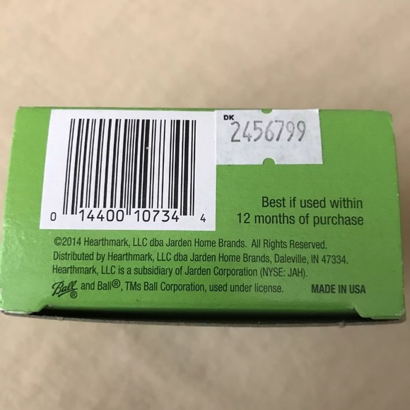 Ball Dissolvable Canning Labels 1440010734 Not Full Approximately 37 Labels Box - Picture 2 of 7